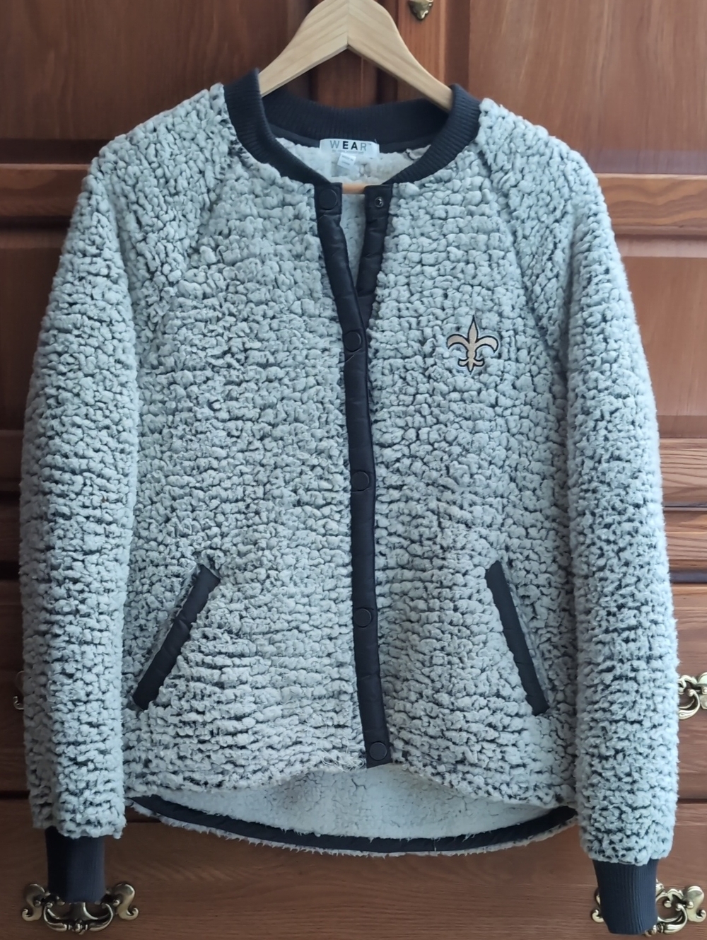 New Orleans Saints Sherpa Jacket